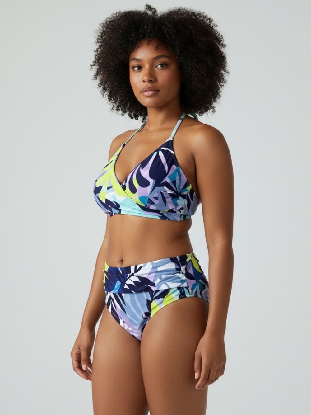 La Vie En Rose Aqua - 2 Piece Swim Suit - M - CO China